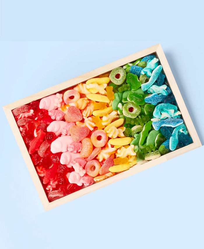 Macy's Candy Kitchen Rainbow Gummy Candy Gift Board, 2.5 lbs Macy's
