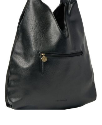 Lenora Faux Leather Hobo Bag