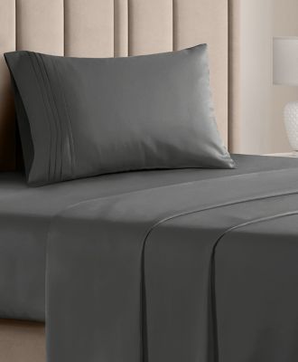Microfiber 3 Piece Deep Pocket Sheet Set, Twin