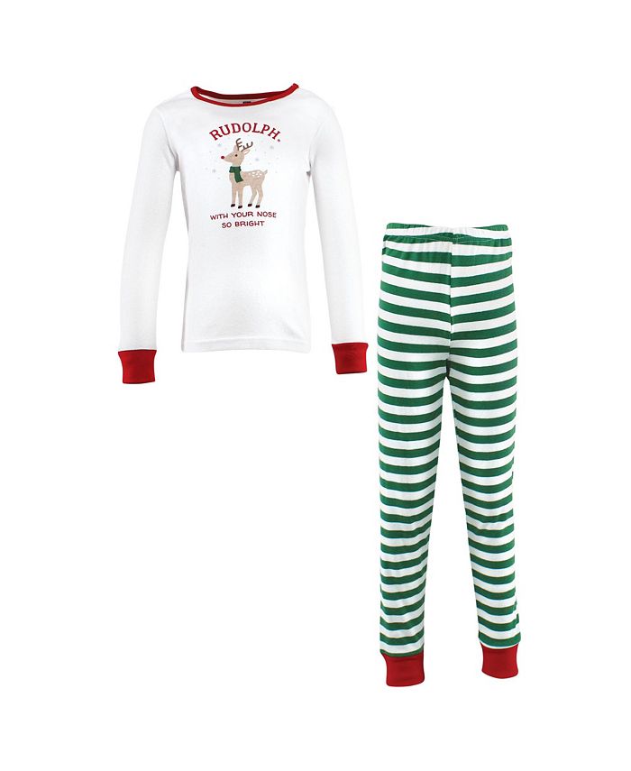 Hudson Baby Baby Boys Cotton Pajama Set Rudolph Macy s