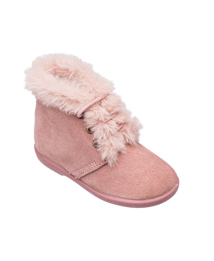 Elephantito Kids Chelsea Boots - Beige Teddy main image 1