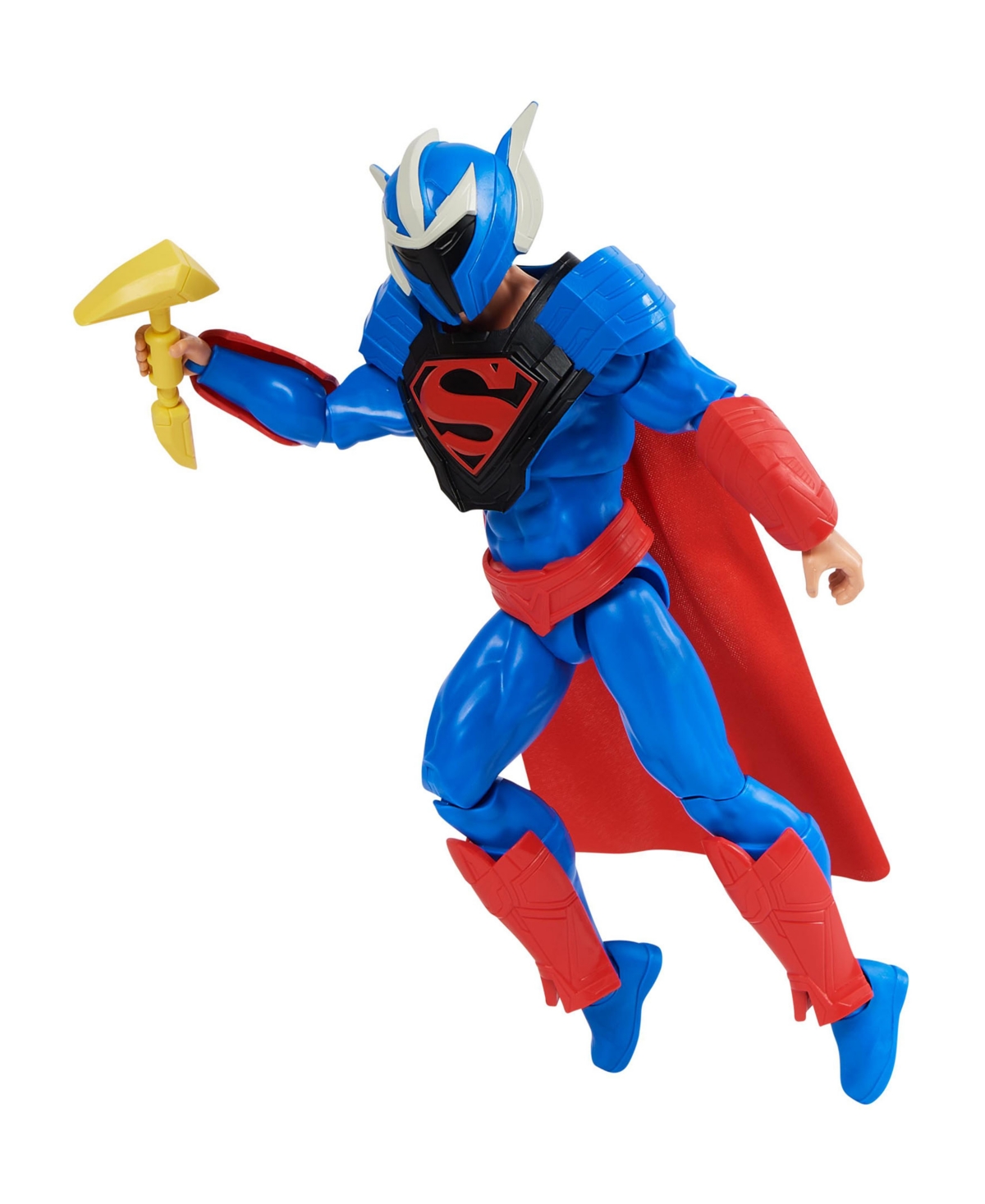 Shop Dc Comics , Superman Man Of Steel Action Figure, Dc Adventures, 12", 9 Accessories, Collectible Superhero In Multi-color