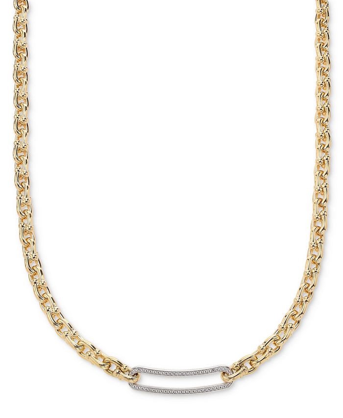Macy's diamond hotsell bar necklace