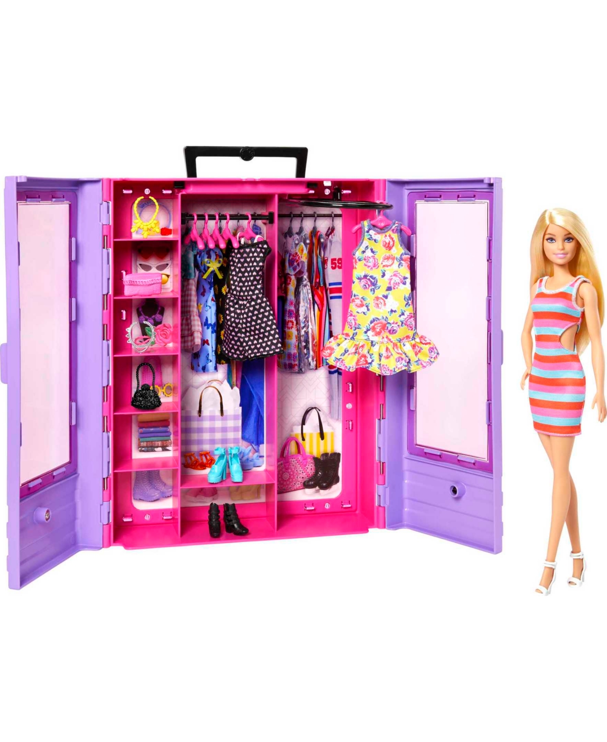 Barbie Kids' Fashionistas Ultimate Closet Doll And Accessories In Multi-color