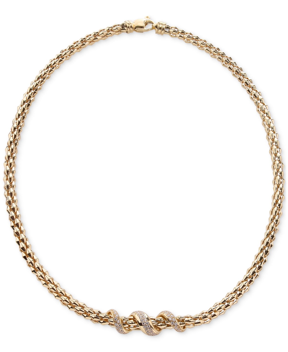 Diamond Twist Pyramid Link 18