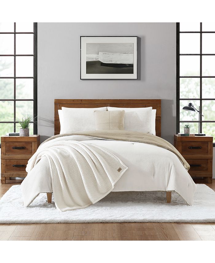 UGG® Brody Reversible 5Pc. Comforter Set, Twin/Twin XL Macy's