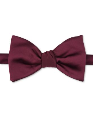 Alfani - Men's Satin Solid Bow Tie