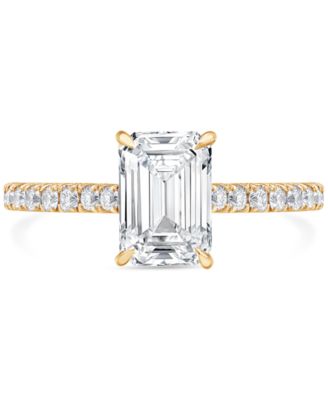 Badgley Mischka Certified Lab Grown Diamond Engagement Ring (2-1/2 ct. t.w.) in 14k Gold