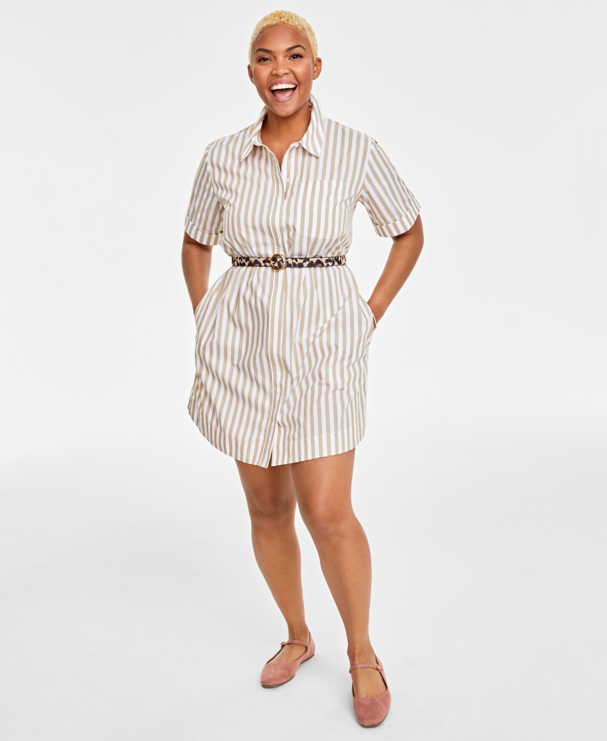 Macy's short clearance white dresses