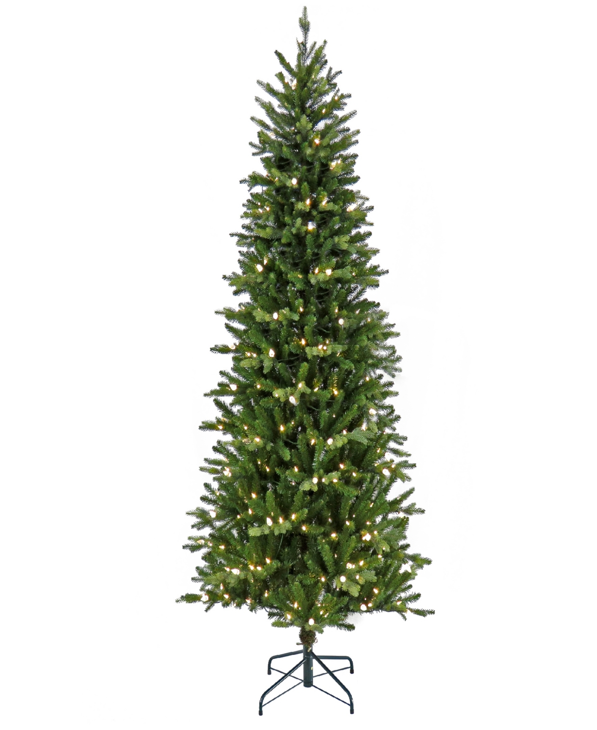 National Tree Company 7.5' Pre-lit Wallace Pine Tree With Led Lights In Green