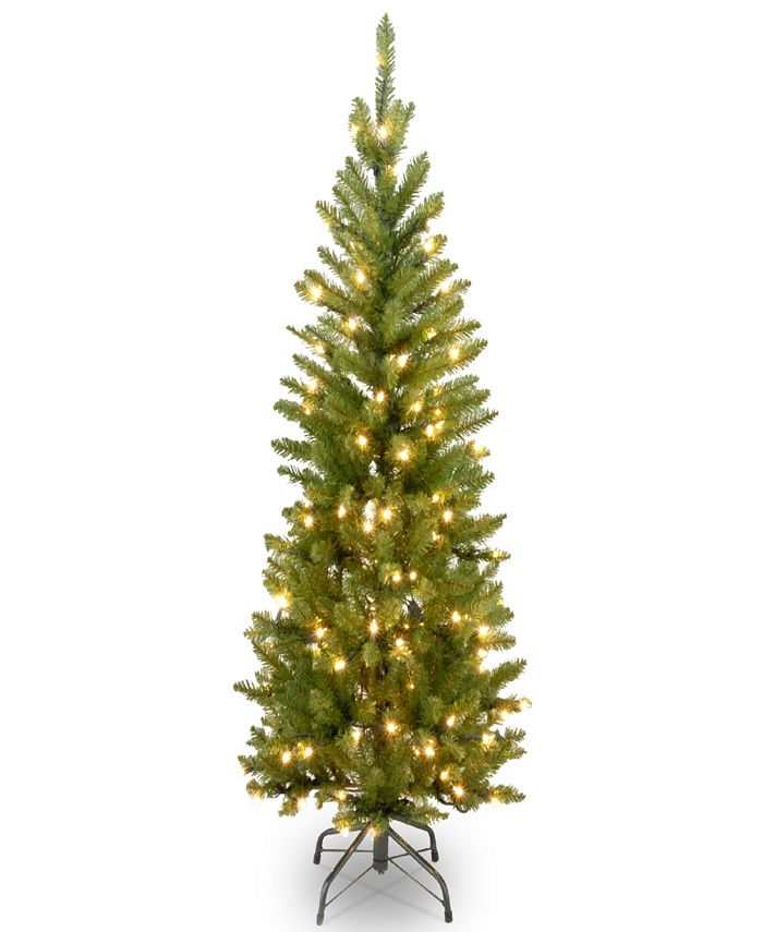 National Tree Company 4.5' Kings Wood Fir Tree with Clear Lights Macy's