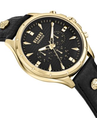 Versus Versace Men's Multifunction Quartz Chrono Lion Modern Black