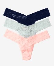 Hanky Panky 3 Pack Neutrals Low Rise Thongs