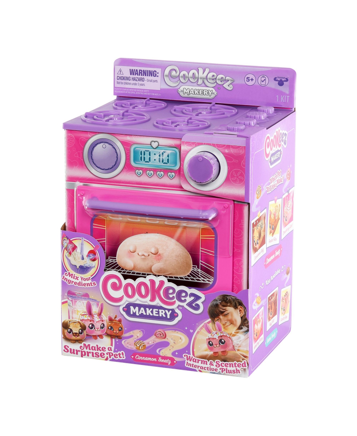Cookeez Makery Oven Playset, Cinnamon In Multi Color