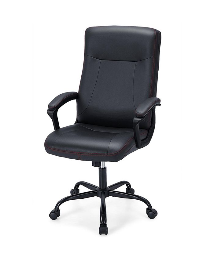 Costway Adjustable Home Office Computer Chair Swivel Rocking Executive