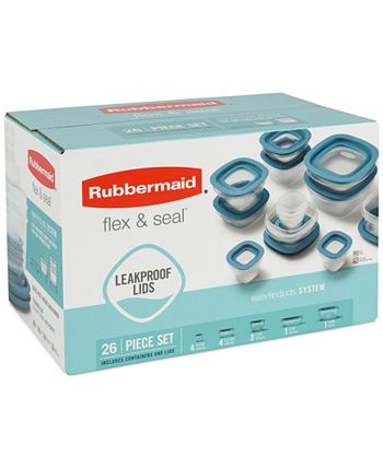 Rubbermaid Flex & Seal 6-pc. Food Storage Container Set