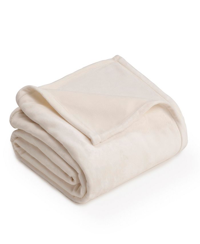 Vellux Plush Knit Full/Queen Blanket - Macy's