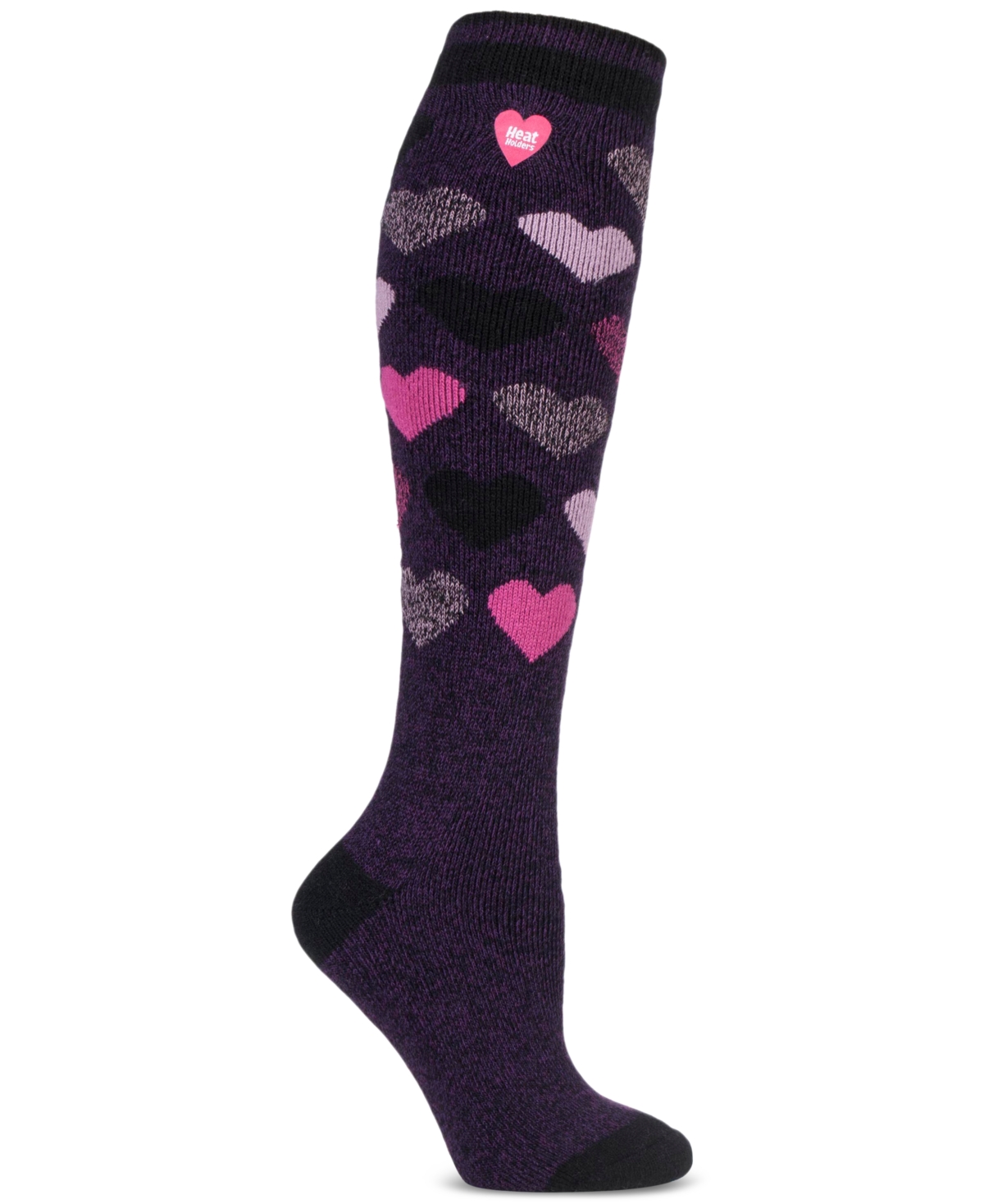 Heat Holders Laura Hearts Long Socks