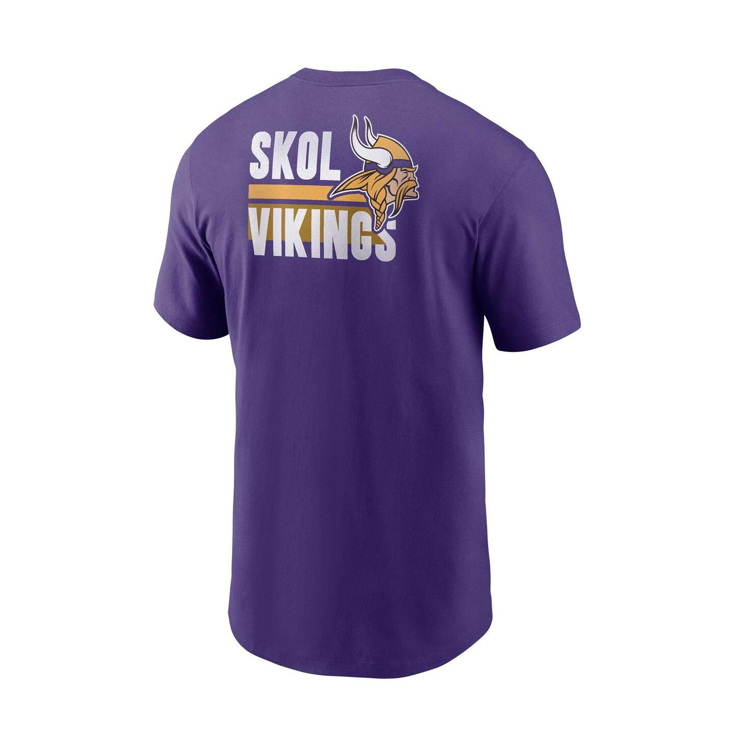 Мужская футболка Nike Purple Minnesota Vikings Blitz Essential — фото 4