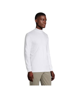 Men's Super Soft Supima Mock Turtleneck T-Shirt