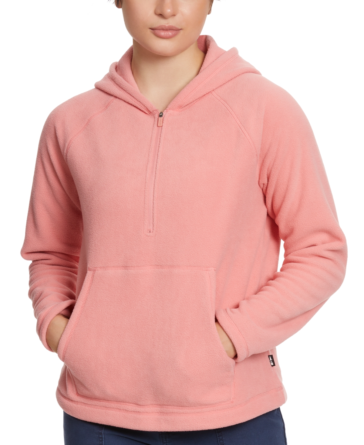 Bass Outdoor Women's Quarter-Zip Long-Sleeve Hoodie