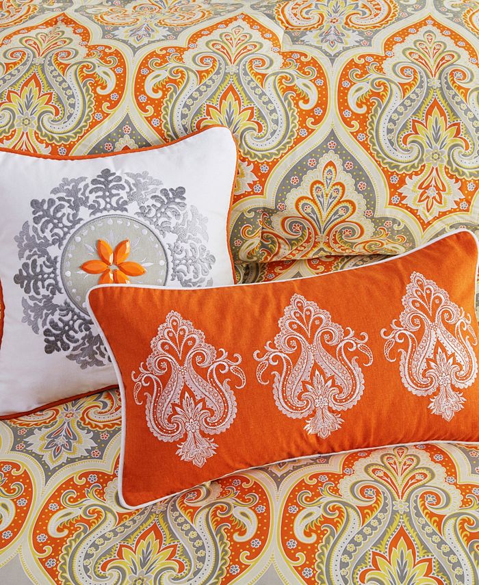 Madison Park Nisha Sateen 7Pc. Comforter Set, Full/Queen Macy's