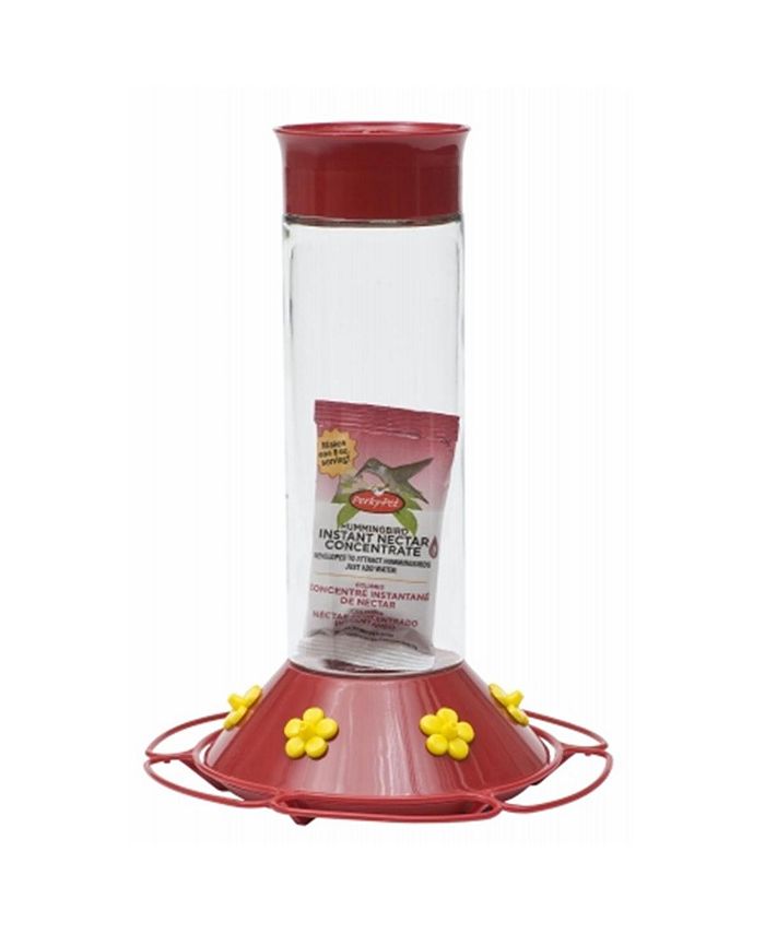 WoodStream 30 Oz Clear Glass Hummingbird Feeder Macy's
