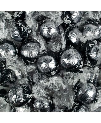 Halloween Candy Gift Tin with Chocolate Lindor Truffles by Lindt Large Plastic Tin with Sticker, 24 Pieces