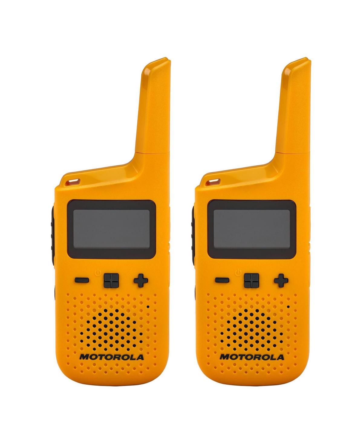 Motorola Solutions T380 25 mi. Two-Way Radio Yellow w/Charging Dock 2-Pack - Yellow