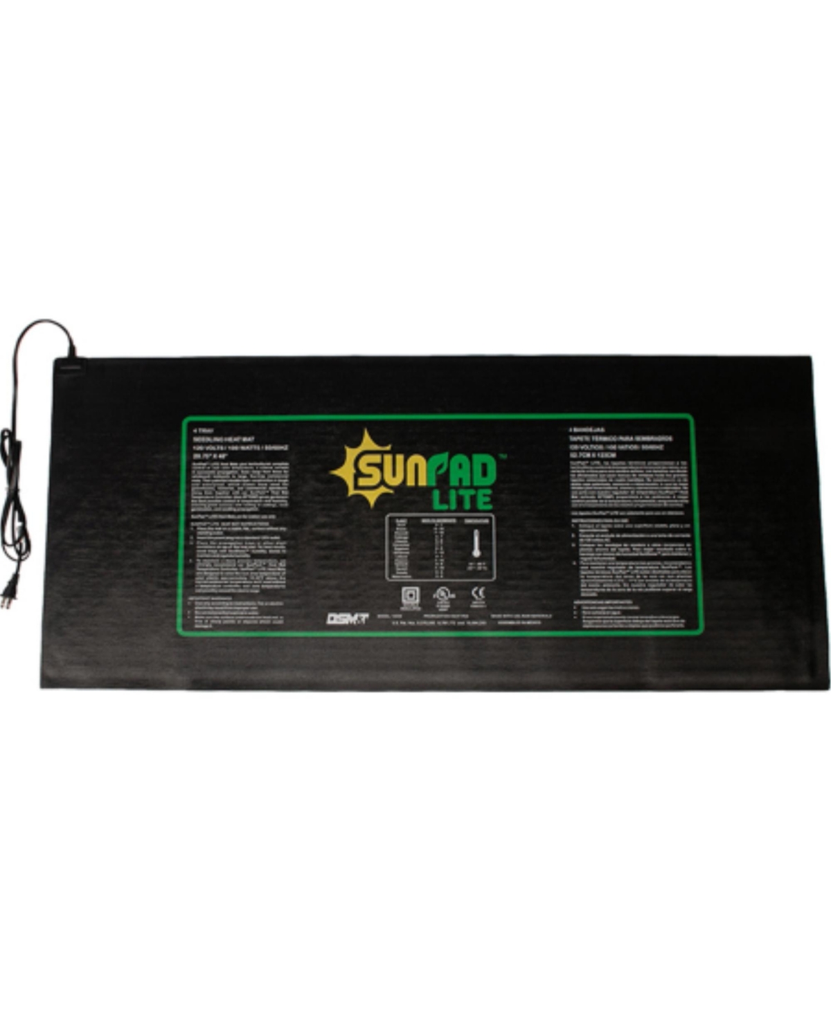 Pro 150W Commercial Propagation Master Heat Mat for Seeds - 21 Inches x 60 Inches - Multi
