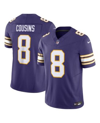 Men's Nike Kirk Cousins Purple Minnesota Vikings Classic Player Game Jersey Size: Medium