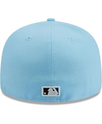 New Era Men's Light Blue New York Yankees 59FIFTY Fitted Hat