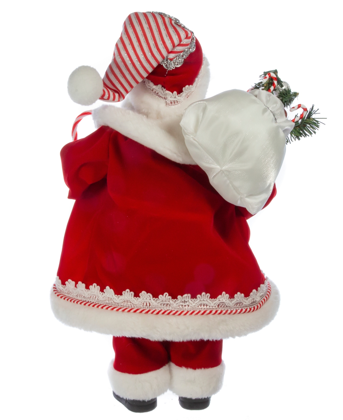 Kurt Adler Kringle Klaus Peppermint Santa