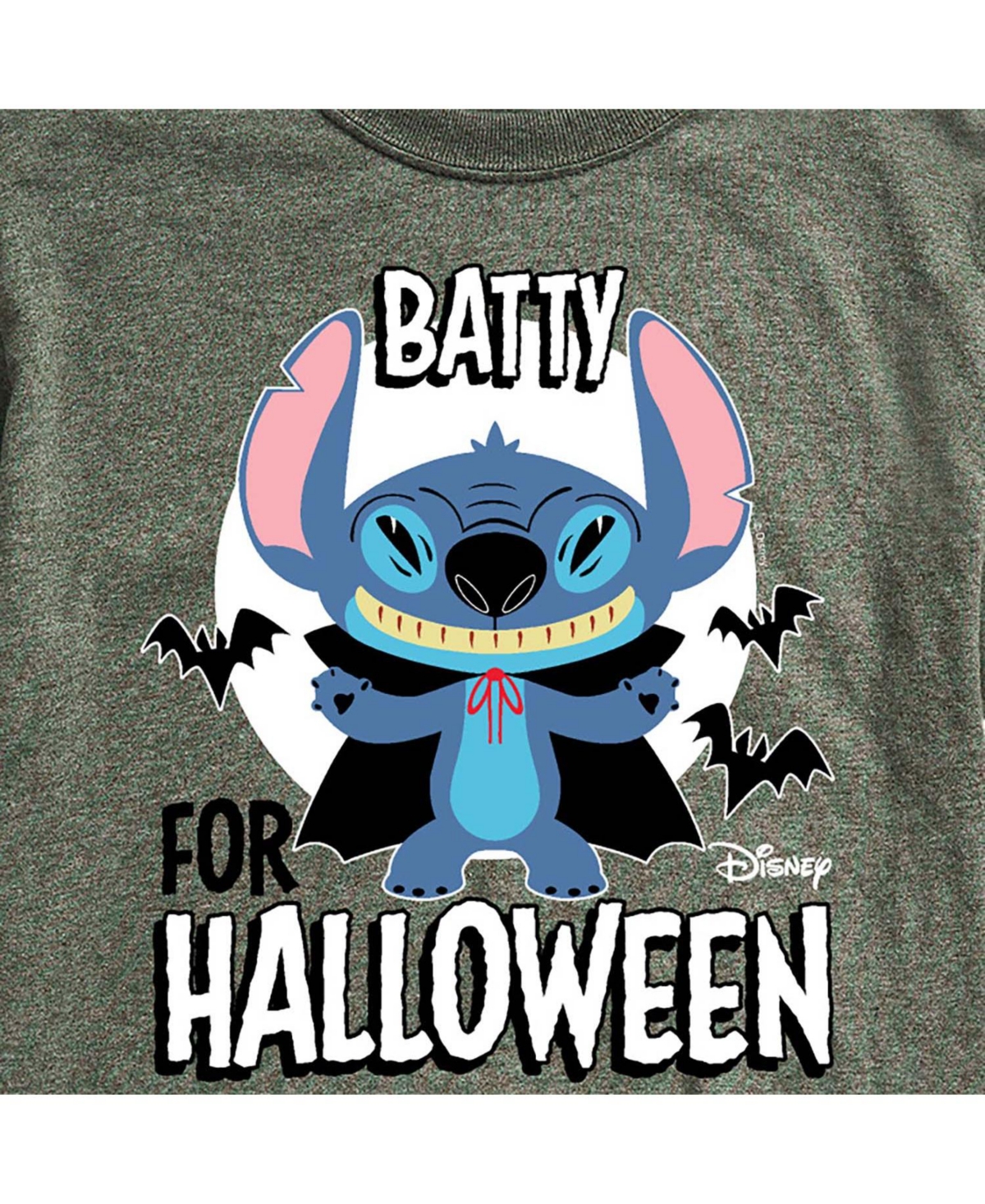 Airwaves Men's Lilo And Stitch Halloween Short Sleeve T-shirt In Green