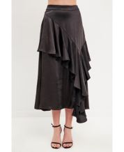 Mid length new arrivals satin skirts macys