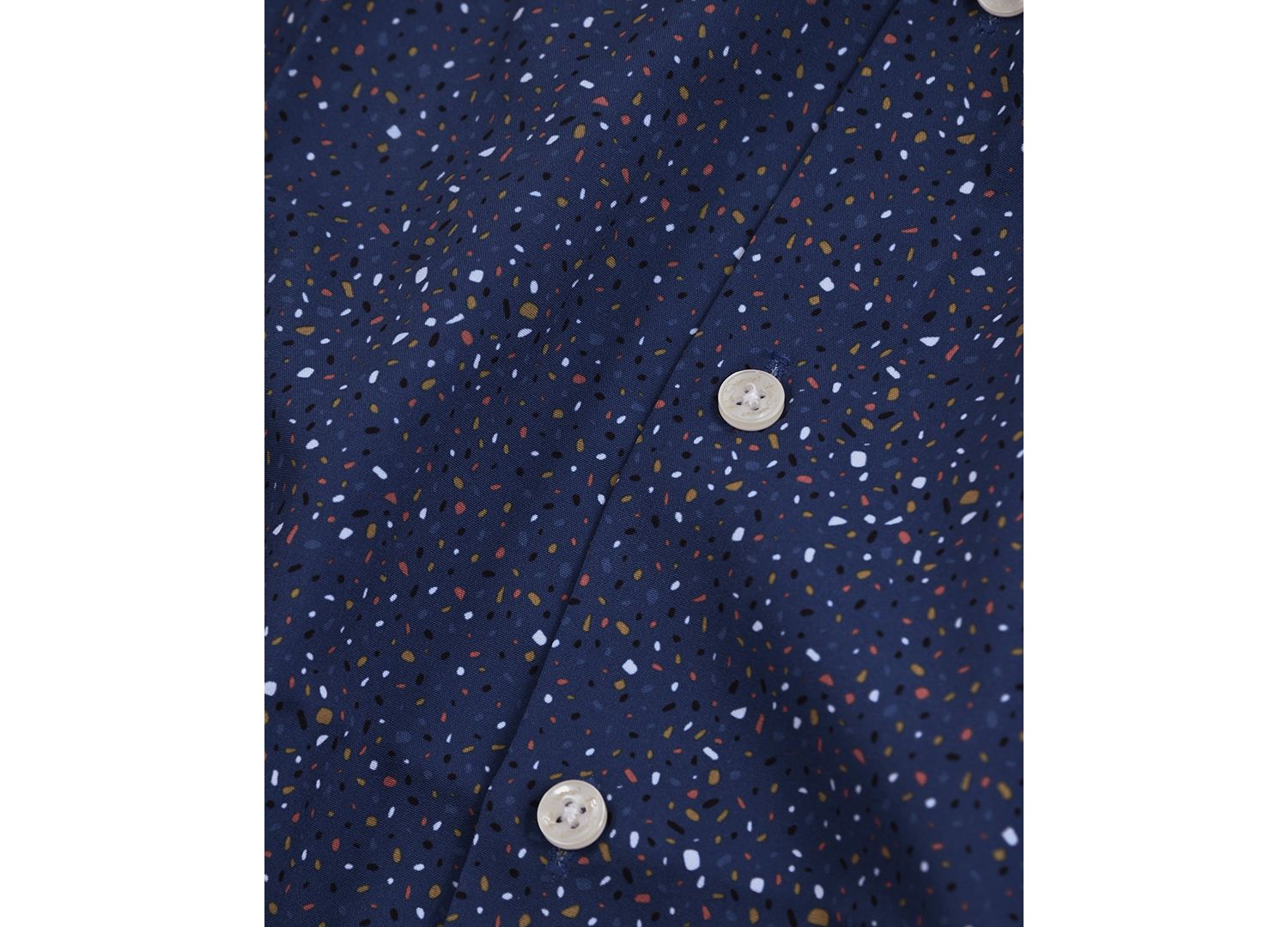 Men's Slim-Fit Textured Shirt