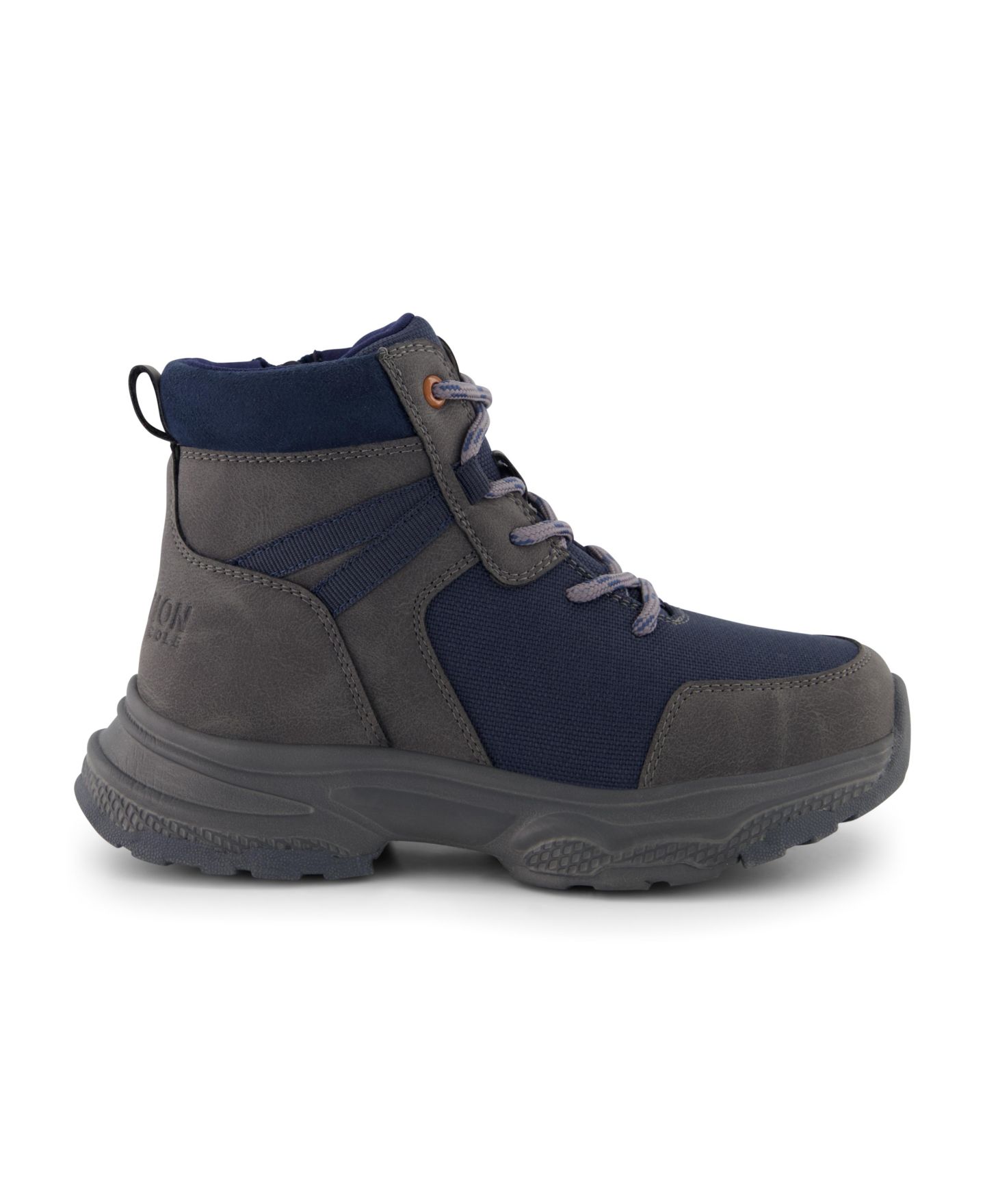 Ботинки Kenneth Cole New York Niko Otto Lace Up Boots для мальчиков, цвет: Тёмно-синий — фото 2