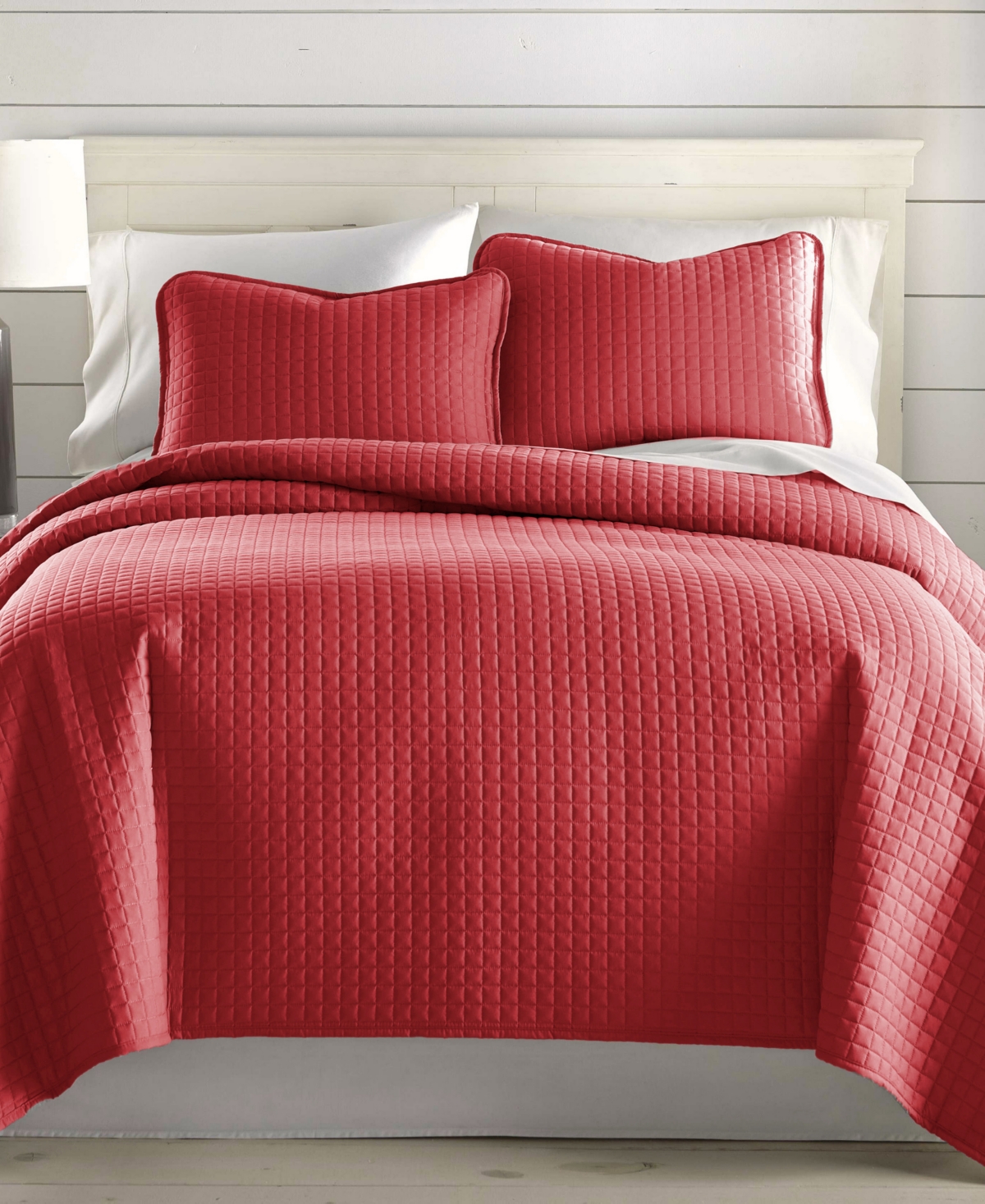 Southshore Fine Linens Oversized Lightweight Quilt And Sham Set, Twin In Pepper