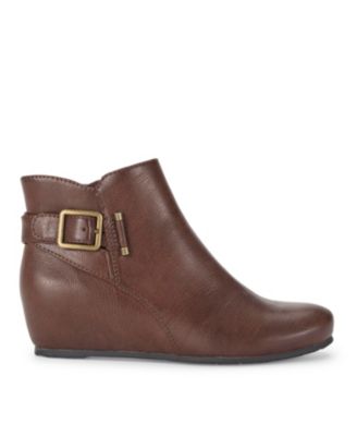 Women's Serena Zipper Wedge Booties