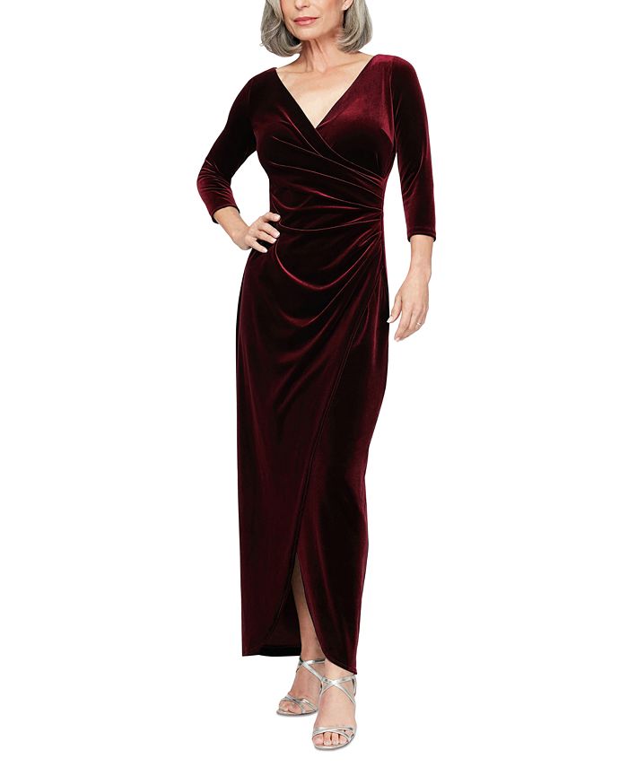 Long sleeve clearance evening dresses macy's