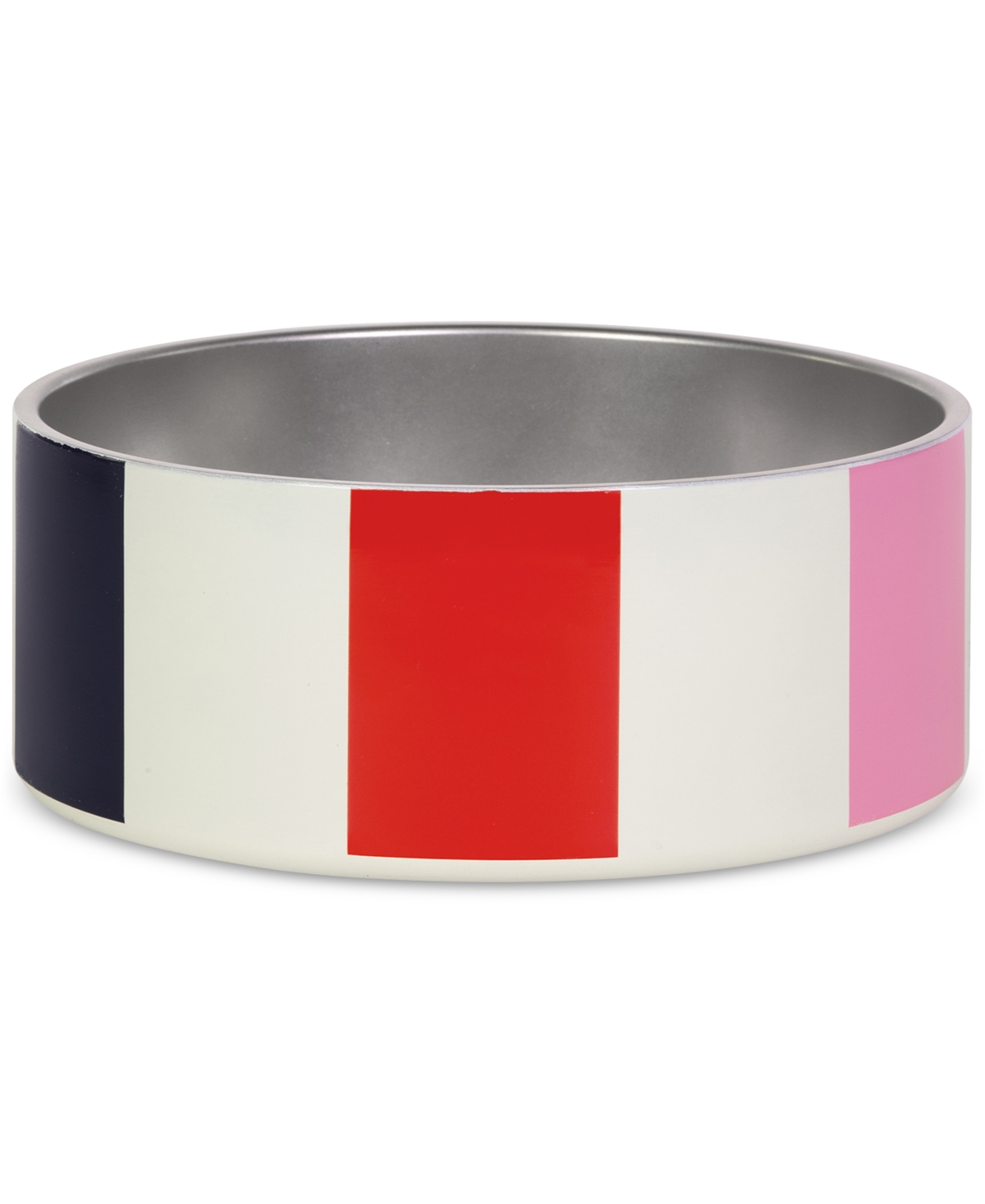 Kate Spade New York Adventure Stripe Stainless Steel Dog Bowl - Bowl