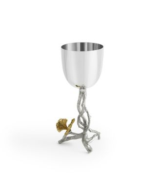 Butterfly Ginkgo Luxe Kiddush Cup