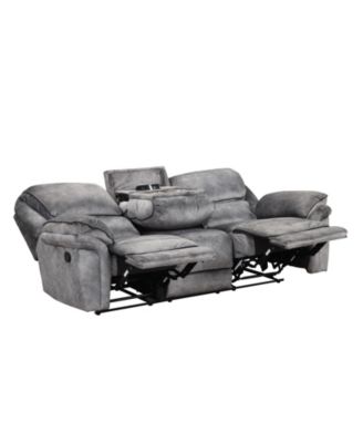 Bishop 89" Fabric Manual Recliner Sofa