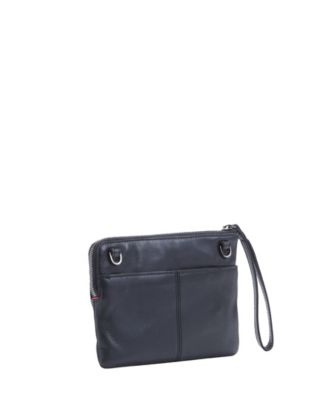Nash Small Leather Crossbody Wristlet
