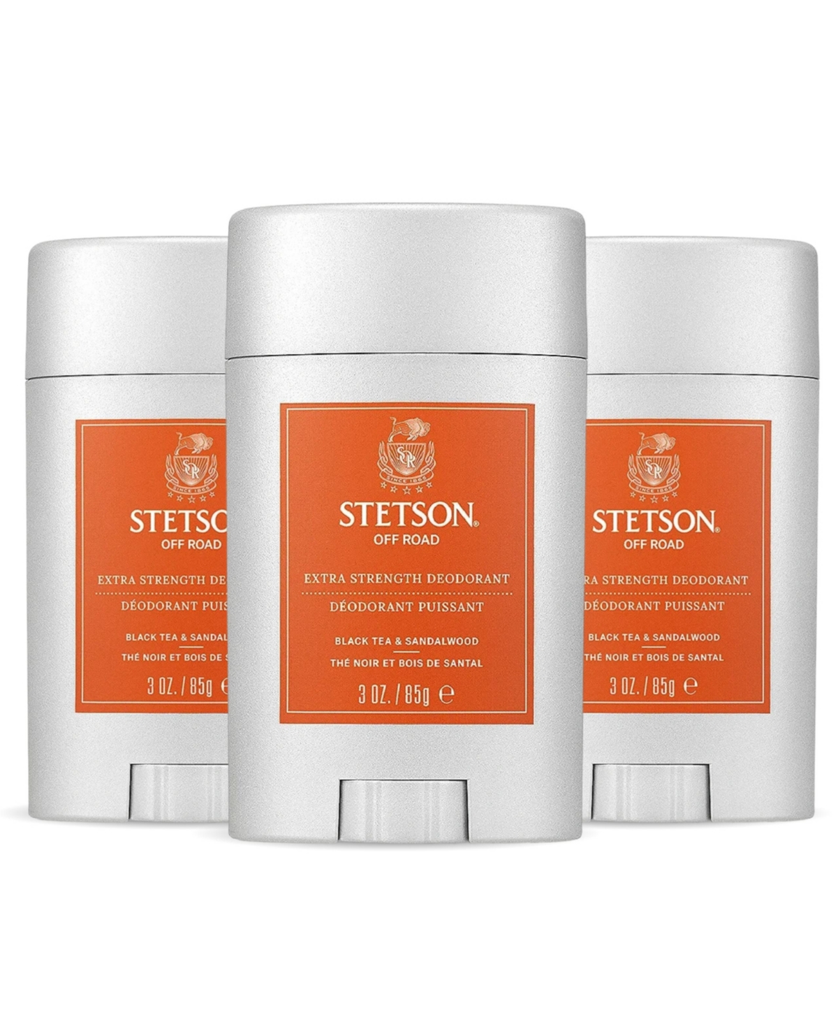 Heavy Duty Deodorant - 3 Pack - Stetson Off-Road