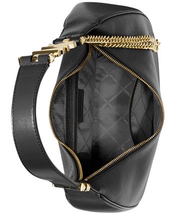 Michael Kors Piper Black Large Shoulder Bag