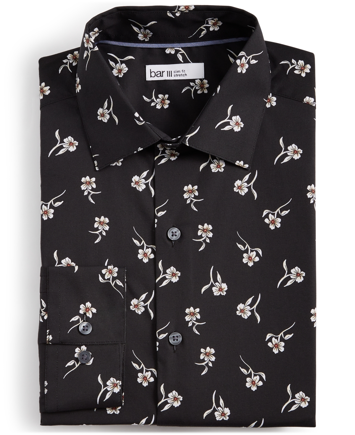 Bar Iii Men's Slim-Fit Liria Floral Dress Shirt, Created for Macy's