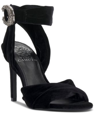 Vince Camuto Women's Antinie Crystal Strap High Heel Sandals - Macy's