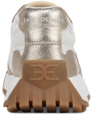 Women's Langley Emblem Lace-Up Trainer Sneakers