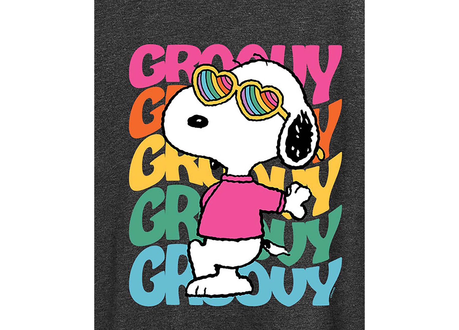 Trendy Plus Size Hybrid Apparel Trendy Peanuts Graphic T-shirt